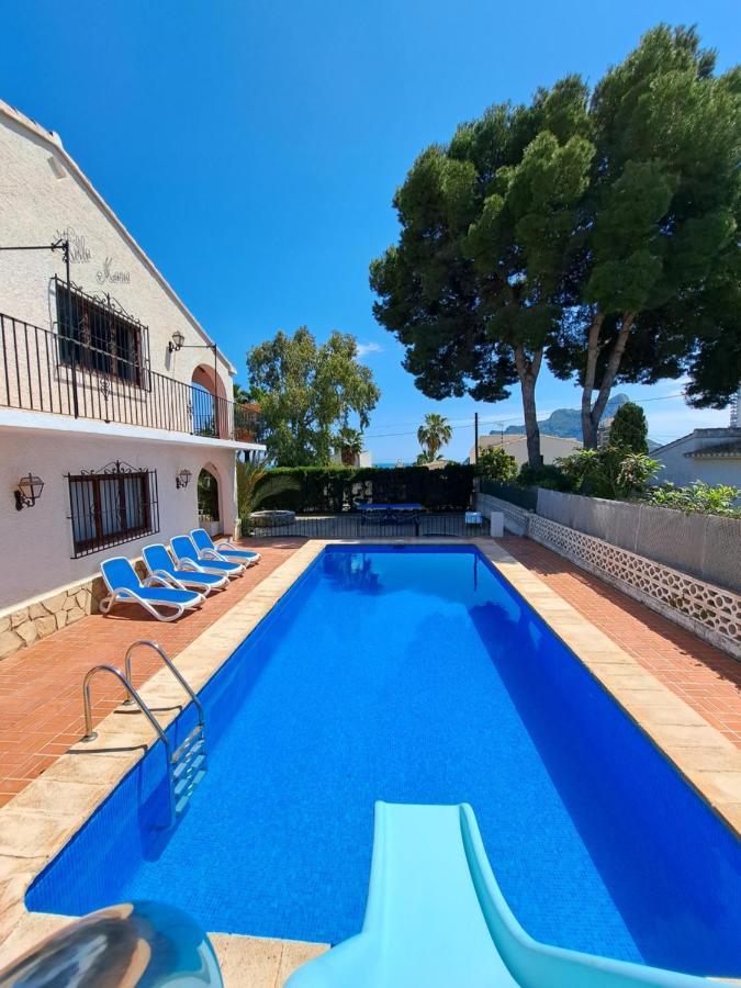 Villa Maria Apartamento 150 M Del Mar Piscina Privada Parking Calpe Exterior photo